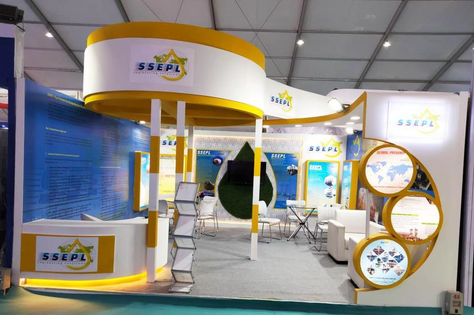 SSEPL Engineering Solutions exhibition stall at India Energy Week