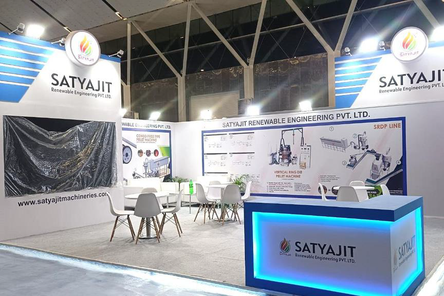 Satyajit Renewable Engineering exhibition stall at Renewable Energy Expo