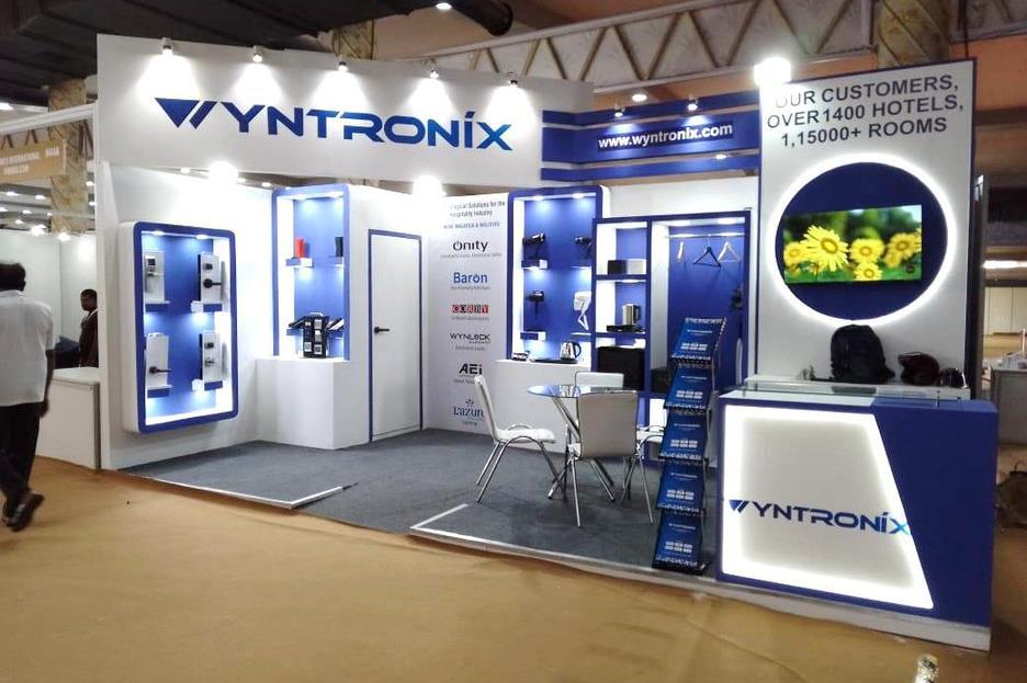 Wyntronix exhibition stall at South Asia Travel and Tourism Exchange (SATTE)