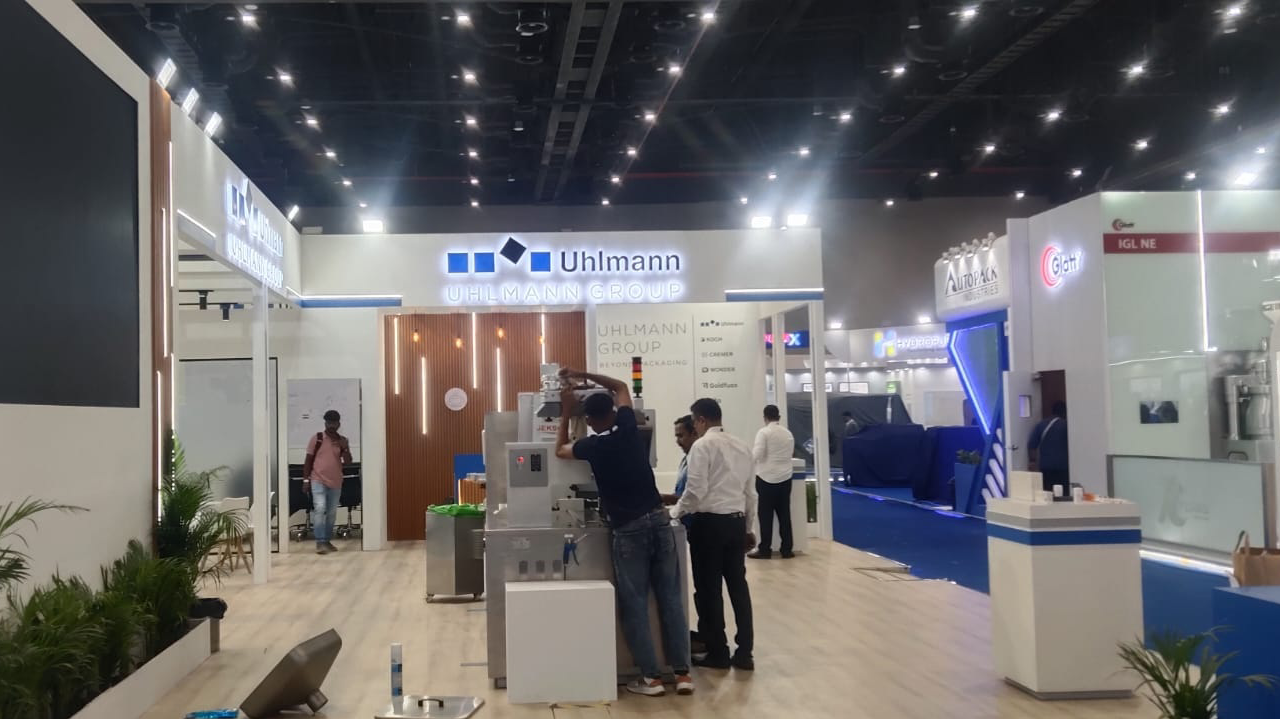 Uhlmann Group exhibition stall at Pharma Pro and Pack 2026