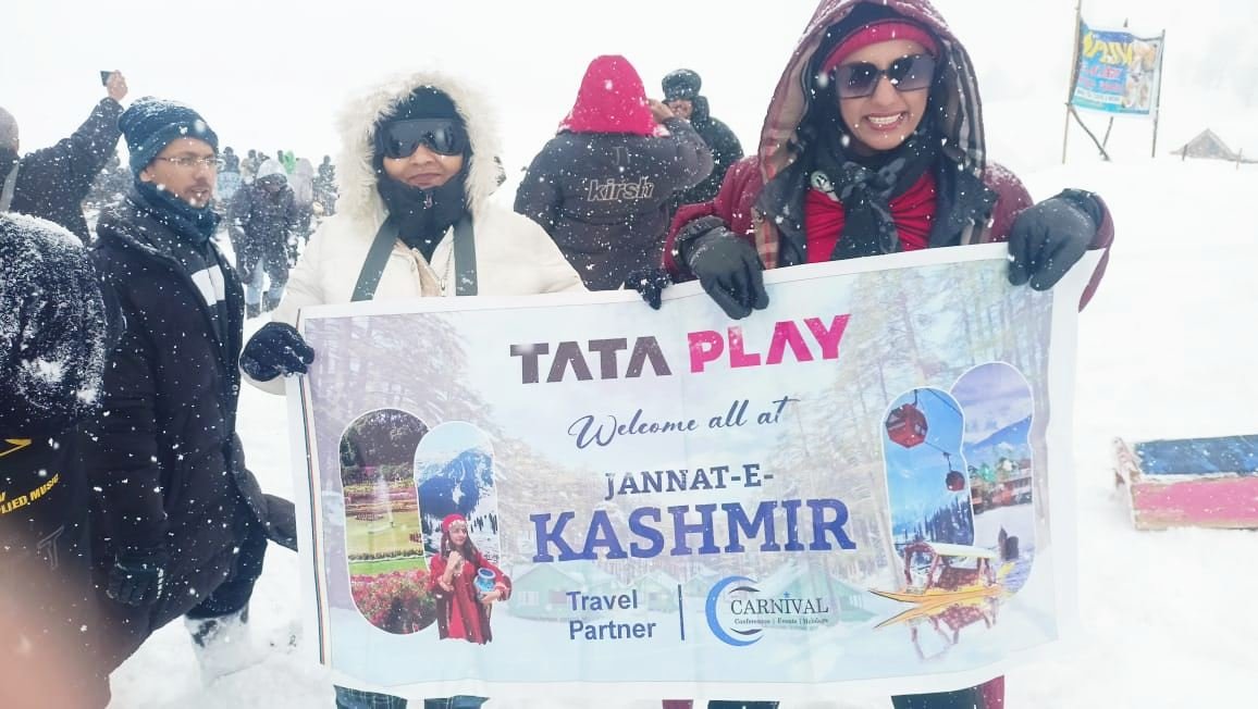 Tata Play Jannat-e-Kashmir incentive trip, organized by ChalkWalk