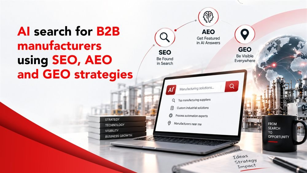 How B2B Manufacturers Can Get Discovered in AI Search | ChalkWalk Consulting