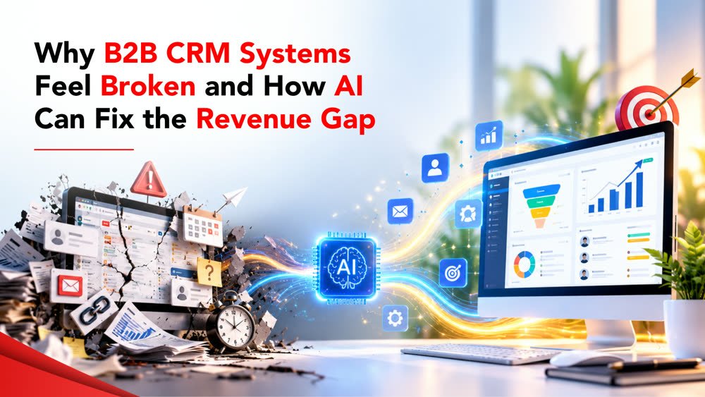 Why B2B CRM Systems Feel Broken and How AI Can Fix the Revenue Gap | ChalkWalk Consulting