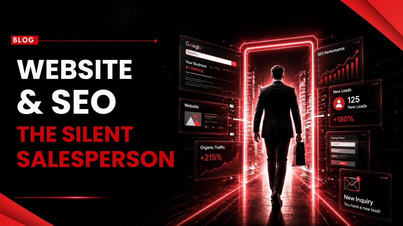 A well-optimized website and SEO strategy help businesses generate leads and sales around the clock.