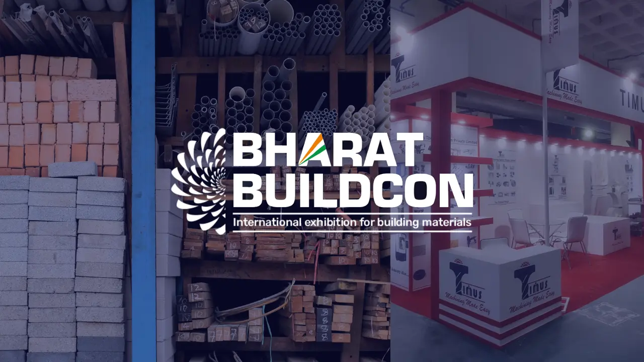Bharat Buildcon exhibition banner