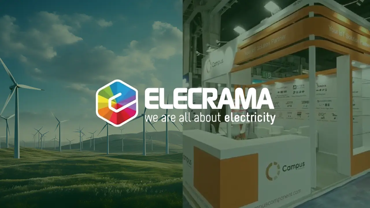 Elecrama exhibition banner