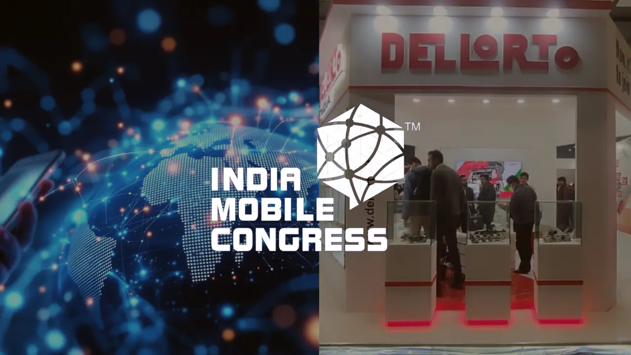 India Mobile Congress exhibition banner