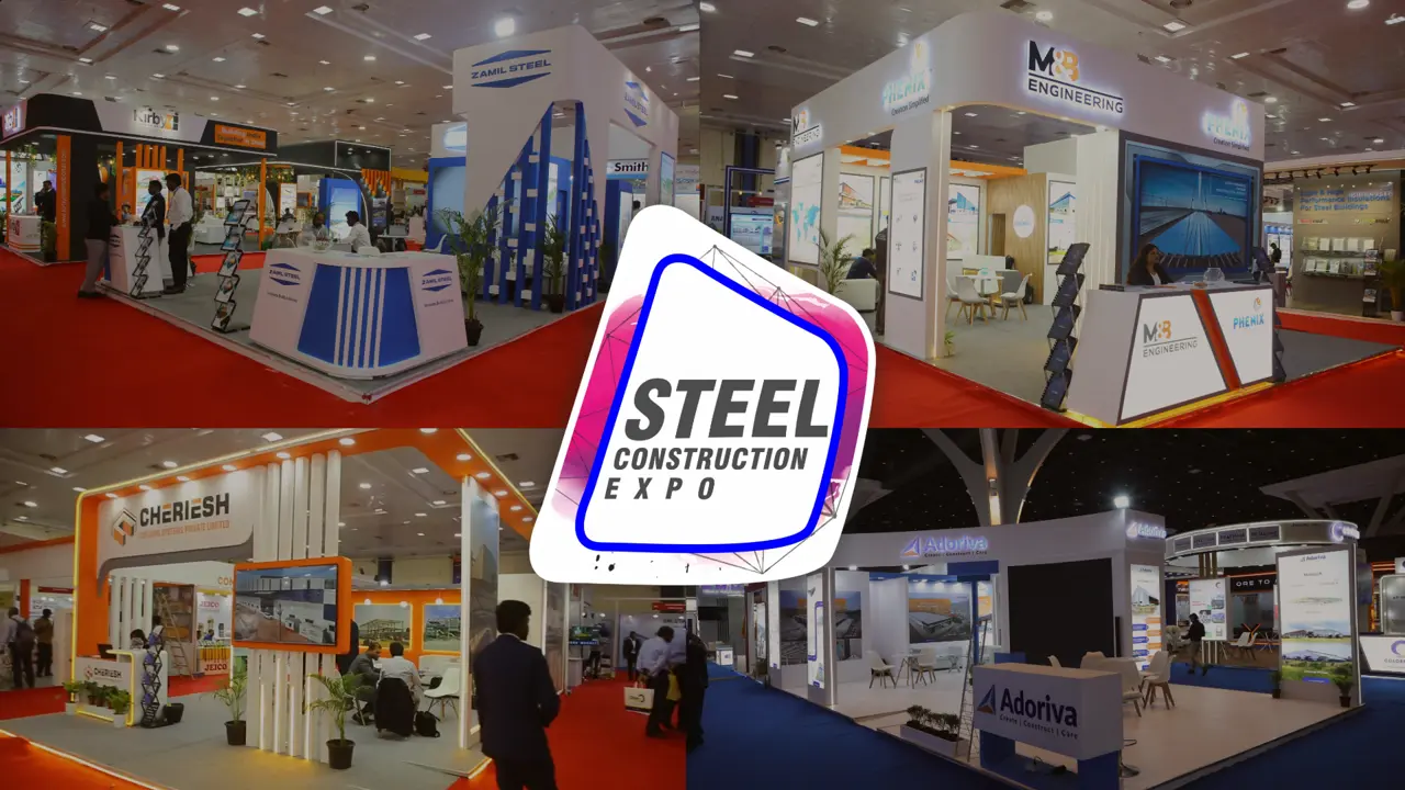 Steel Construction Expo exhibition banner